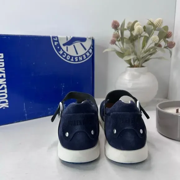 Birkenstock Tralee Leather/Patent T-Strap Shoe 1004618 Women 7/Men 5 EU 38 NWB - Picture 4 of 10